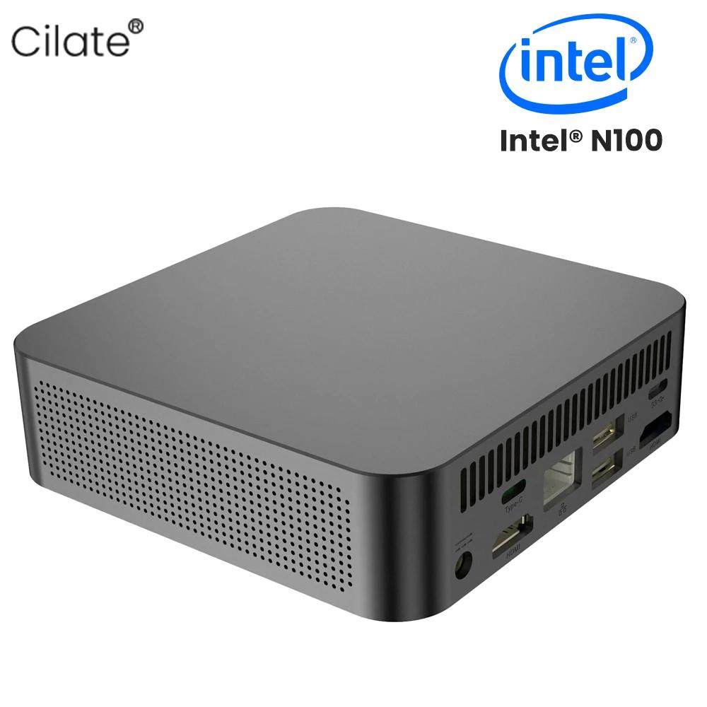Cilate M610 ̴ PC  ˴ ũ N100  11  ̴ PC ӿ DDR4 16GB RAM 512GB SSD NVME M2  5 BT4  